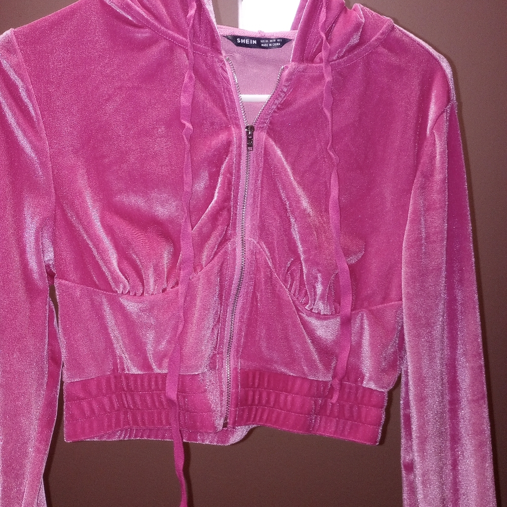 Crop jacket and shorts set - Picture 4 of 8